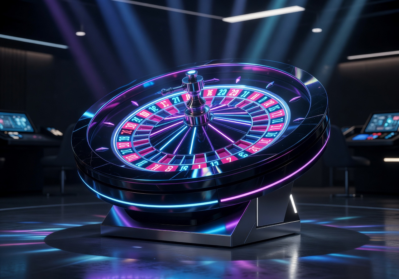 Cyber neon welcome bonus promotion banner